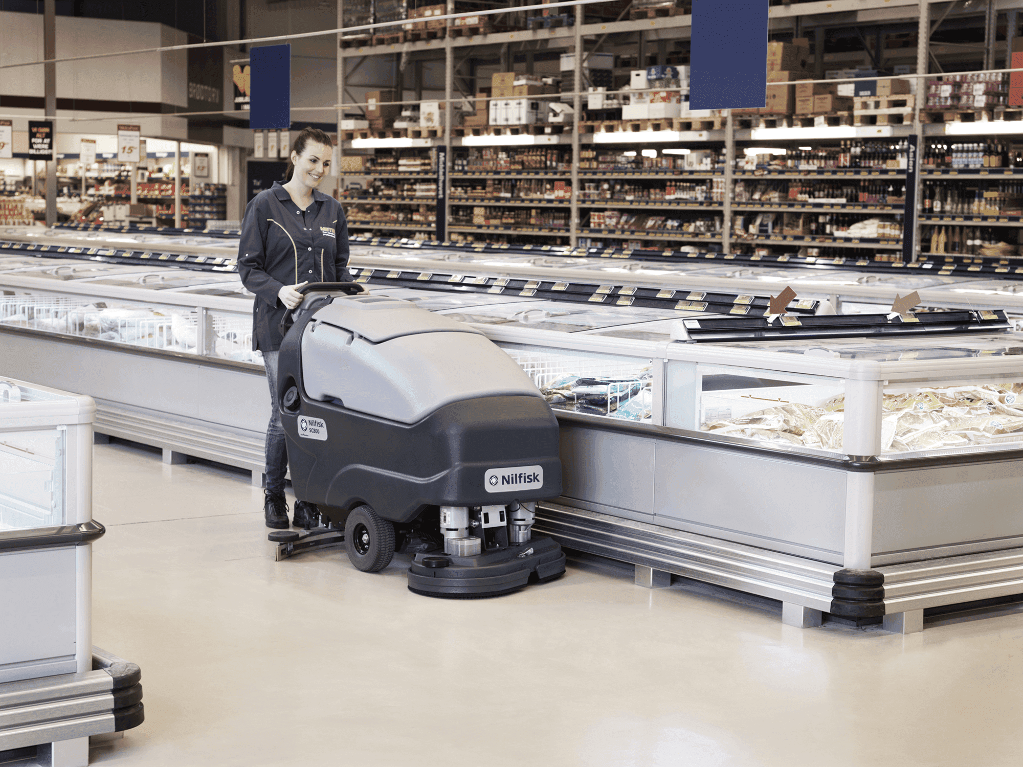 Nilfisk SC800 grīdas mazgātājs