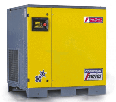 22kW kompresors comprag f22 ar iebūvētu resīveri un žāvētāju